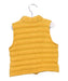 A Yellow Outerwear Vests from Petit Bateau in size 6-12M for neutral. (Back View)