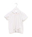 A White Short Sleeve Tops from La Coqueta in size 3T for girl. (Front View)