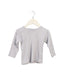 A Grey Long Sleeve Tops from Petit Bateau in size 3T for boy. (Front View)