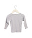 A Grey Long Sleeve Tops from Petit Bateau in size 3T for boy. (Back View)