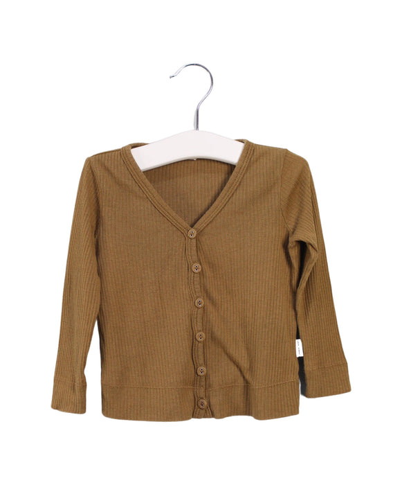 A Brown Cardigans from Jamie Kay in size 6-12M for girl. (Front View)