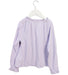 A Purple Long Sleeve Tops from Crewcuts in size 4T for girl. (Back View)