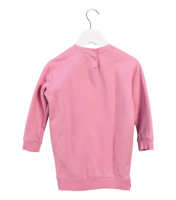 A Pink Sweater Dresses from Tommy Hilfiger in size 2T for girl. (Back View)