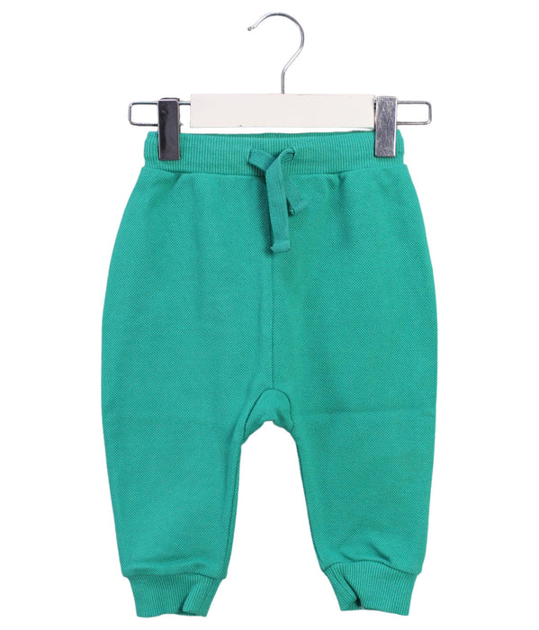 A Green Sweatpants from Seed in size 6-12M for boy. (Front View)