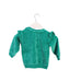 A Green Crewneck Sweatshirts from Seed in size 6-12M for girl. (Back View)