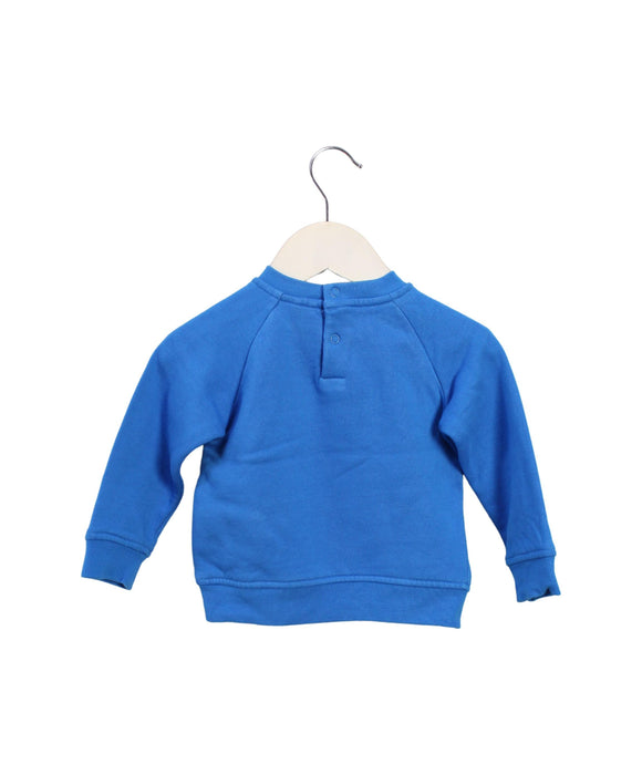 A Blue Crewneck Sweatshirts from Stella McCartney in size 6-12M for neutral. (Back View)