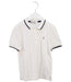 A White Short Sleeve Polos from Petit Bateau in size 10Y for boy. (Front View)