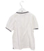 A White Short Sleeve Polos from Petit Bateau in size 10Y for boy. (Back View)