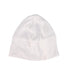 A White Beanies from Mori in size 0-3M for neutral. (Front View)