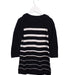 A Navy Sweater Dresses from Jacadi in size 4T for girl. (Back View)