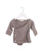 A Taupe Long Sleeve Tops from Alice à Paris in size 6-12M for girl. (Front View)