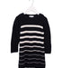 A Navy Sweater Dresses from Jacadi in size 4T for girl. (Front View)