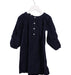 A Navy Long Sleeve Dresses from Bonton in size 4T for girl. (Back View)