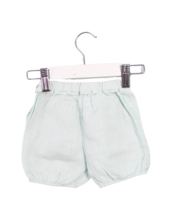 A Green Shorts from Siseo Olive in size 0-3M for girl. (Back View)