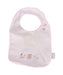 A Pink Bibs from Familiar in size O/S for girl. (Front View)