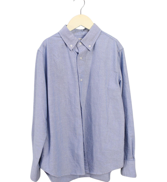 A Blue Shirts from Crewcuts in size 10Y for boy. (Front View)