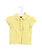 A Yellow Short Sleeve Polos from Polo Ralph Lauren in size 2T for girl. (Front View)