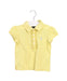 A Yellow Short Sleeve Polos from Polo Ralph Lauren in size 2T for girl. (Front View)