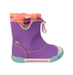 A Purple Winter Boots from Keen in size 3T for girl. (Back View)