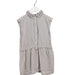 A Grey Sleeveless Dresses from Chateau de Sable in size 6T for girl. (Front View)