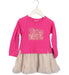 A Pink Sweater Dresses from Juicy Couture in size 3T for girl. (Front View)