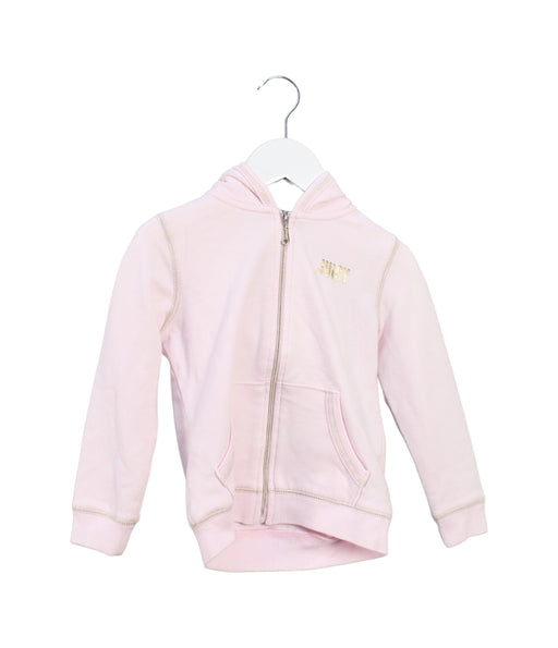 A Pink Lightweight Jackets from Juicy Couture in size 3T for girl. (Front View)