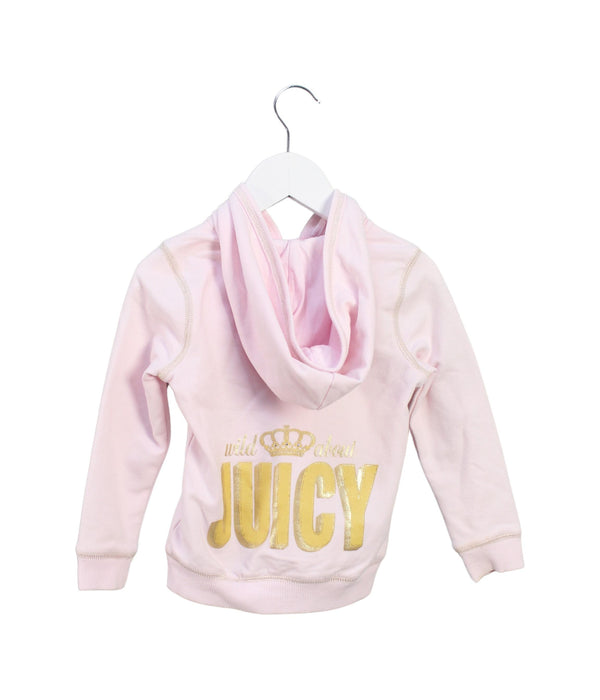 A Pink Lightweight Jackets from Juicy Couture in size 3T for girl. (Back View)