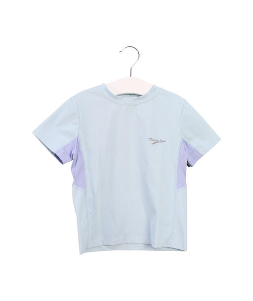 A Blue Active Tops from Moody Tiger in size 2T for girl. (Front View)
