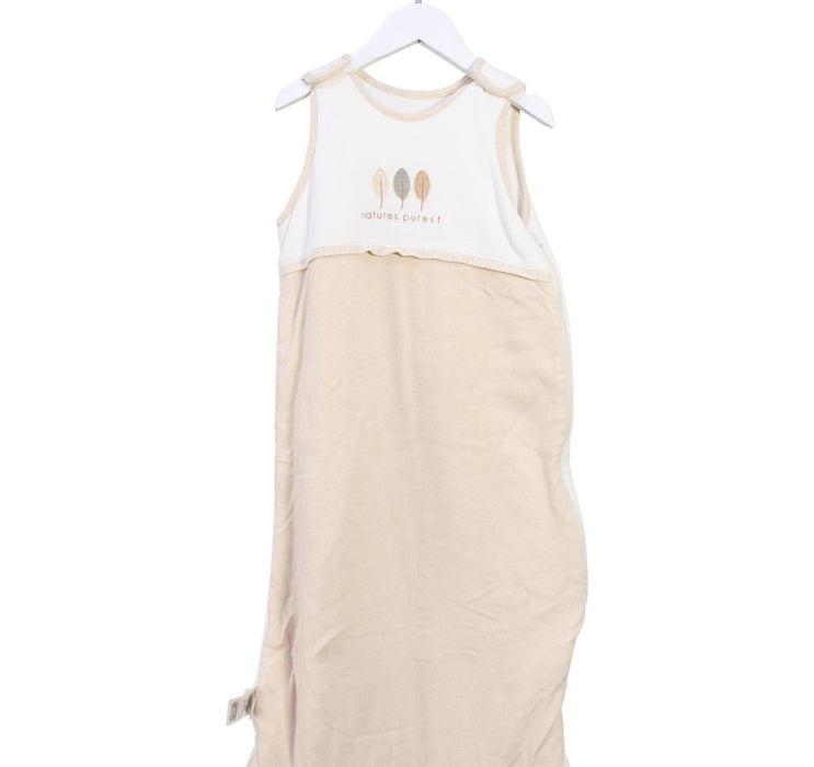 A Beige Sleepsacs from Natures Purest in size 6-12M for neutral. (Front View)