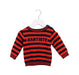 A Red Knit Sweaters from Jacadi in size 3-6M for boy. (Front View)