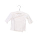 A Ivory Long Sleeve Tops from Mides in size 0-3M for neutral. (Front View)