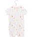 A Ivory Short Sleeve Rompers from Petit Bateau in size 3-6M for girl. (Back View)