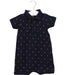 A Blue Short Sleeve Rompers from Petit Bateau in size 6-12M for boy. (Front View)