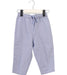 A Blue Casual Pants from The Little White Company in size 12-18M for boy. (Front View)