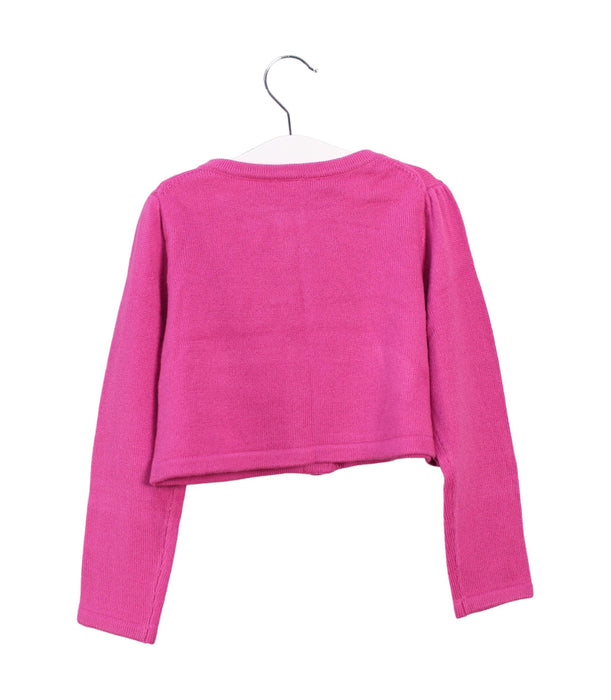 A Pink Cardigans from Janie & Jack in size 3T for girl. (Back View)