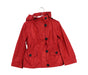 A Red Lightweight Jackets from Burberry in size 3T for girl. (Front View)