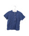 A Blue Short Sleeve Tops from Kidsagogo in size 6-12M for boy. (Front View)