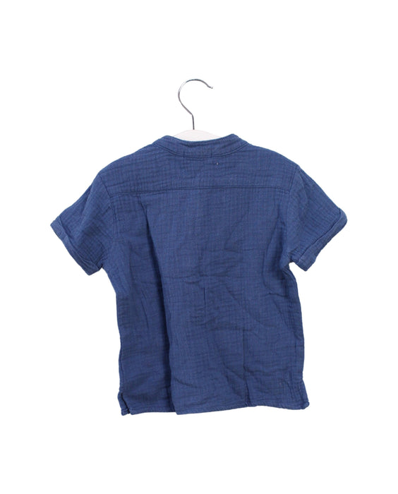 A Blue Short Sleeve Tops from Kidsagogo in size 6-12M for boy. (Back View)