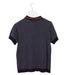 A Navy Short Sleeve Polos from Bonpoint in size 10Y for boy. (Back View)