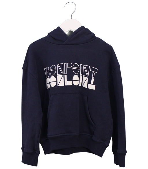 A Navy Sweatshirts from Bonpoint in size 6T for boy. (Front View)