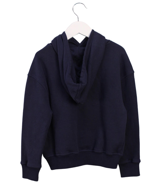 A Navy Sweatshirts from Bonpoint in size 6T for boy. (Back View)