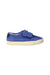 A Blue Sneakers from Jacadi in size 4T for girl. (Back View)