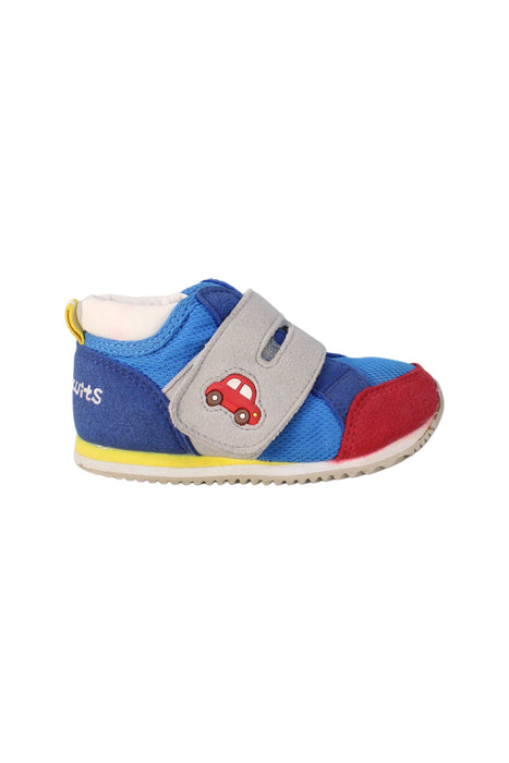 A Multicolour Sneakers from Miki House in size 3T for boy. (Back View)