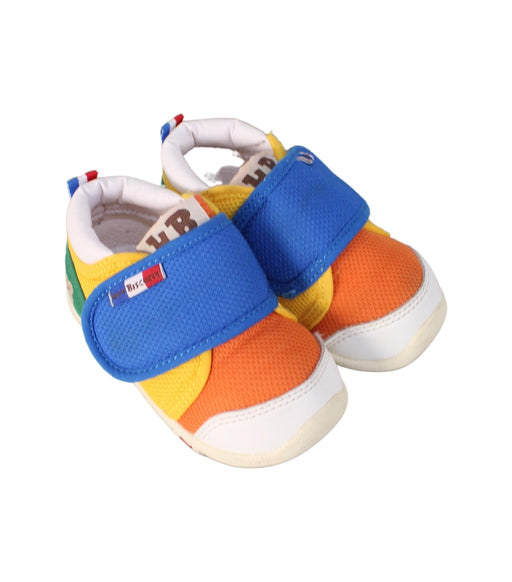 A Multicolour Sneakers from Miki House in size 18-24M for boy. (Front View)