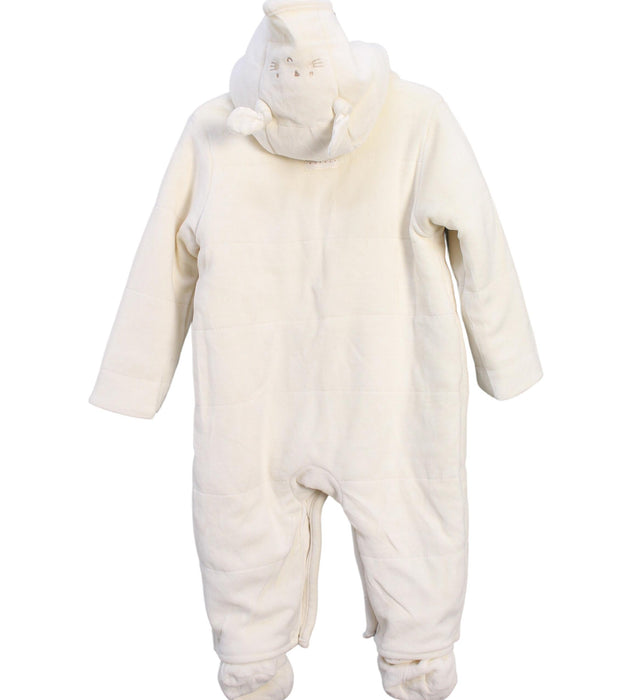 A White Long Sleeve Jumpsuits from Natures Purest in size 6-12M for neutral. (Back View)