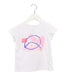 A White Short Sleeve T Shirts from Jacadi in size 4T for girl. (Front View)