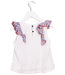 A White Short Sleeve Tops from Jacadi in size 3T for girl. (Back View)