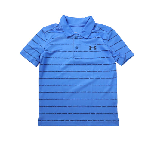 A Blue Active Tops from Under Armour in size 7Y for boy. (Front View)