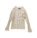 A Beige Cardigans from Velveteen in size 4T for girl. (Front View)