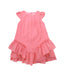 A Pink Sleeveless Dresses from Momonittu in size 2T for girl. (Front View)